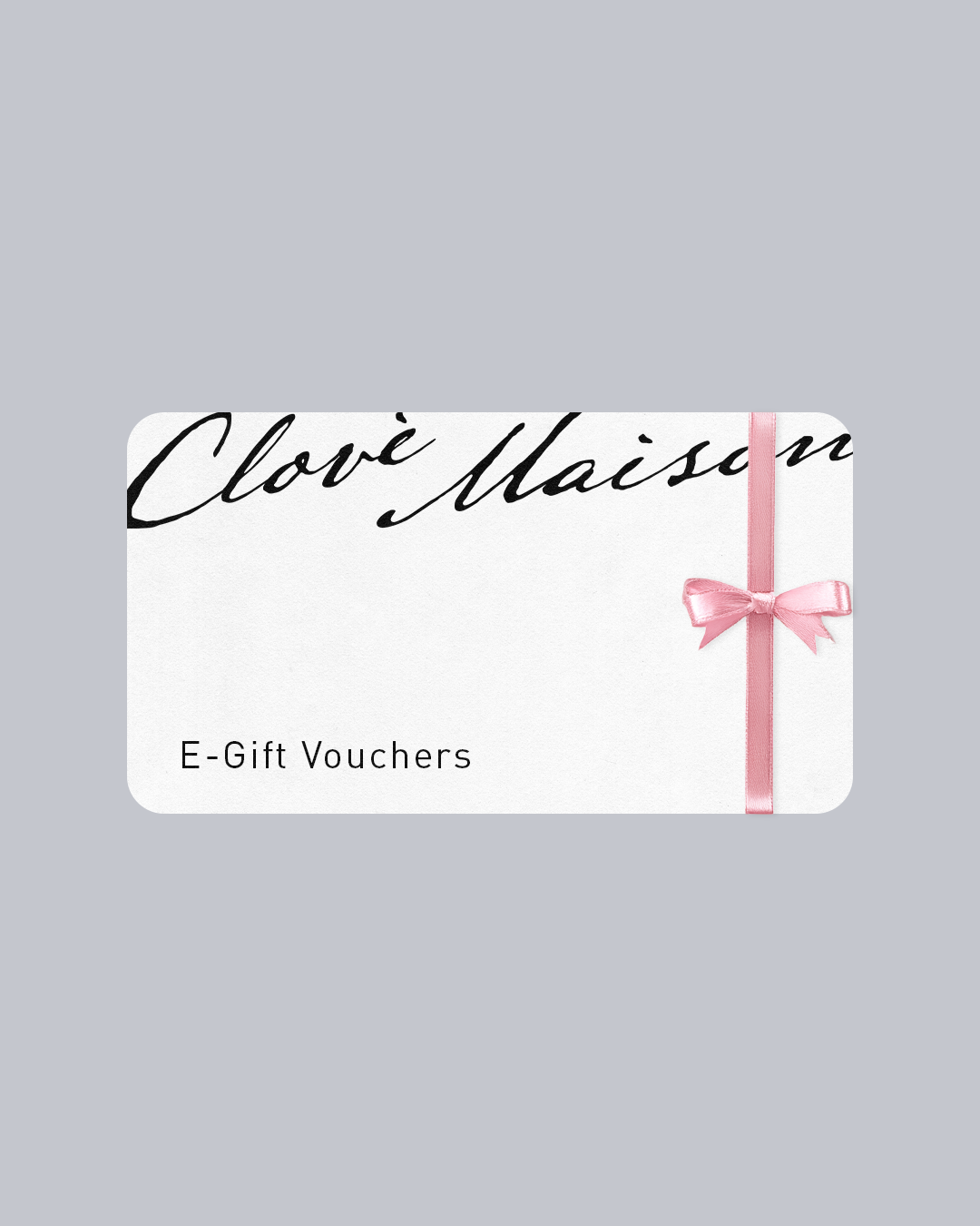 E-Gift Vouchers