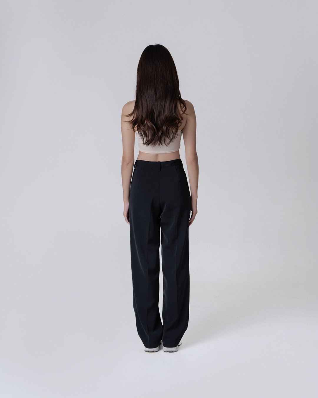 Noire Cotton-Poly Pants