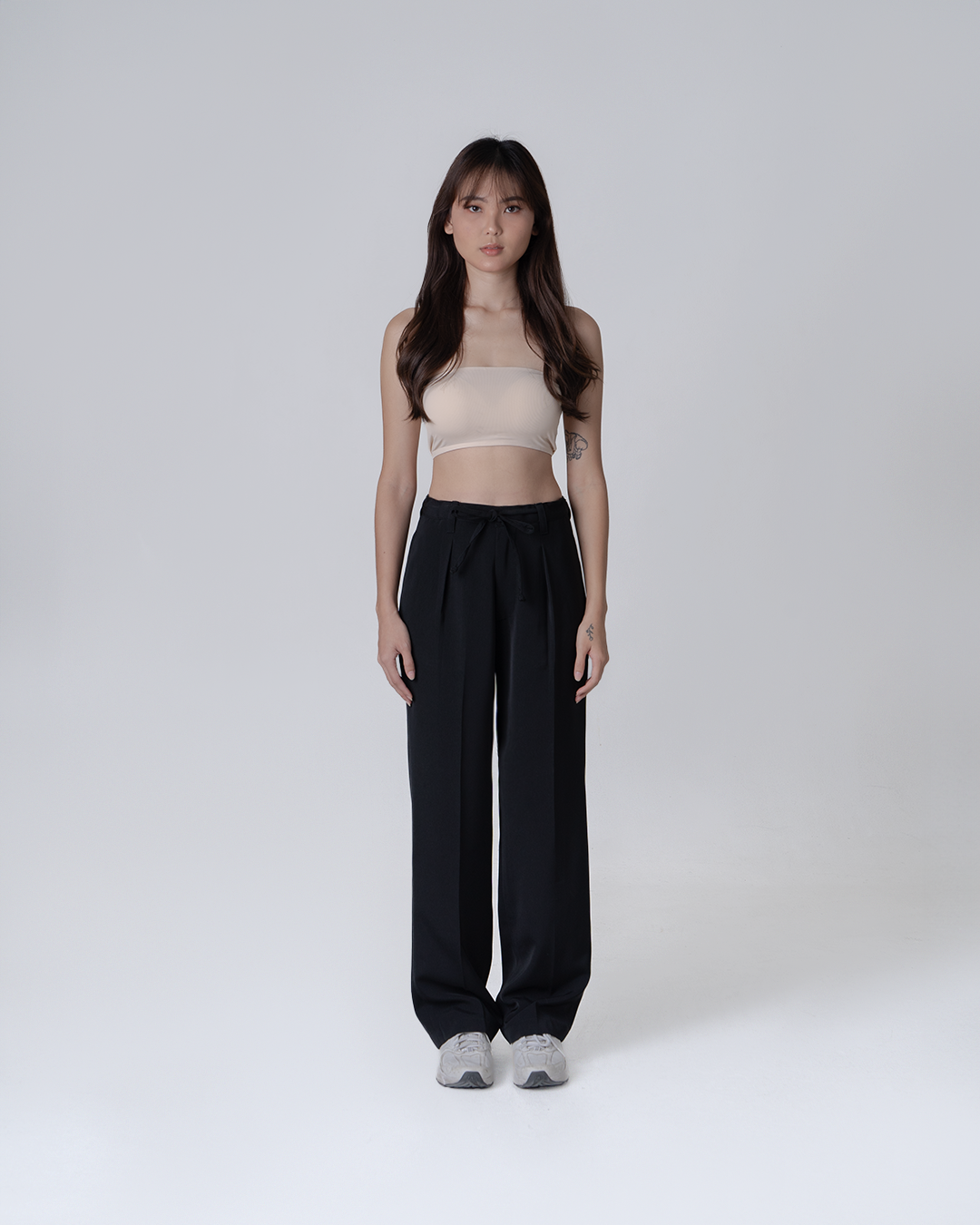 Noire Cotton-Poly Pants