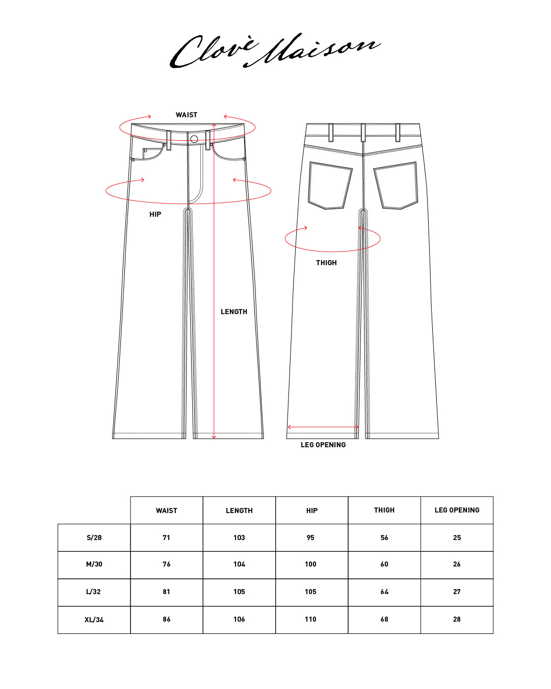 Classic Denim Pants